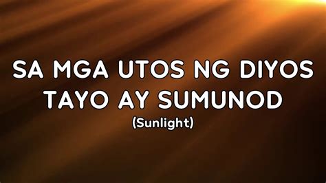 Paano sumunod sa mga utos ng diyos got questions